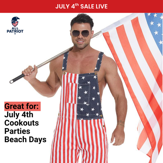American Patriot Overalls - Unisex