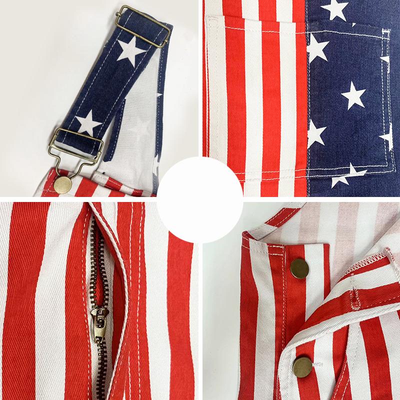 American Patriot Overalls - Unisex